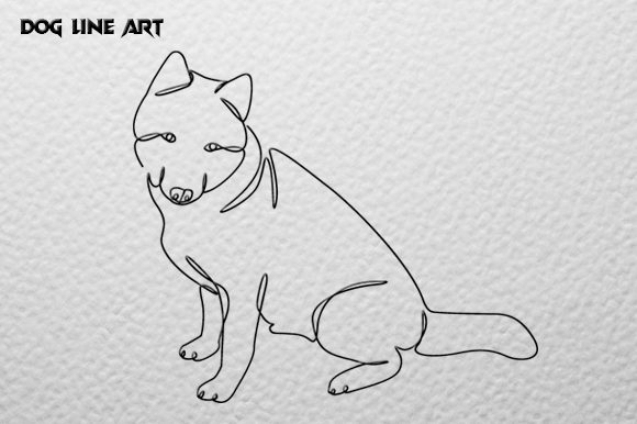 Download Dog Line Art - Dog Collection