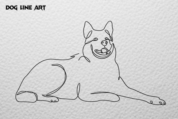 Download Dog Line Art - Dog Collection