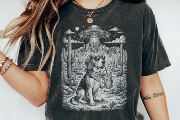 Download Beagle Dog Iced Latte Ufo Desert - Dog Collection