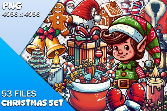 Download Charming Christmas Vector Illustrations - Illustrations Collection