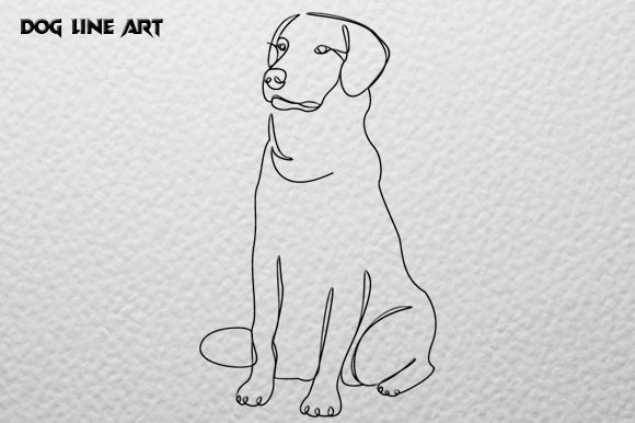 Download Dog Line Art - Dog Collection