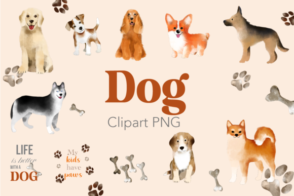 Download Dog Clipart PNG Free - Premium Bundle