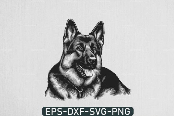 Download German Shepherd Svg , Dog Head Svg - Dog Collection