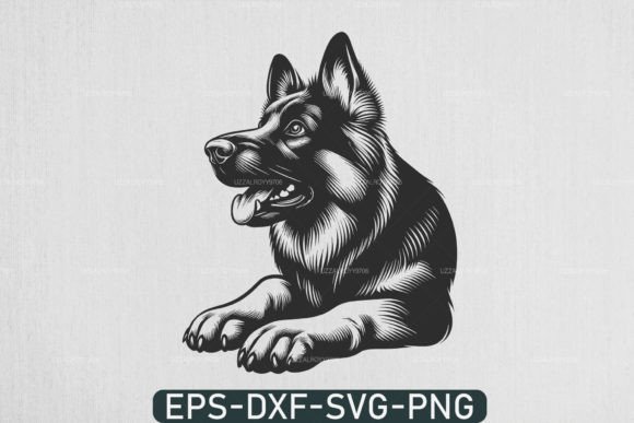 Download German Shepherd Svg , Dog Head Svg - Dog Collection
