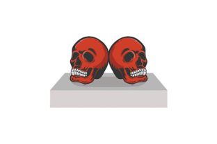 Download Skull Monocrome Vector - Premium Resources
